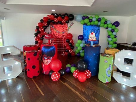 decoración super heroes