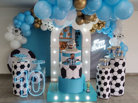 decoración messi
